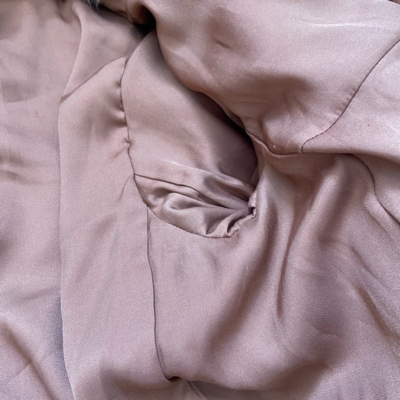 VINCE PLUSH FAUX FUR JACKET - Picture 7 of 8